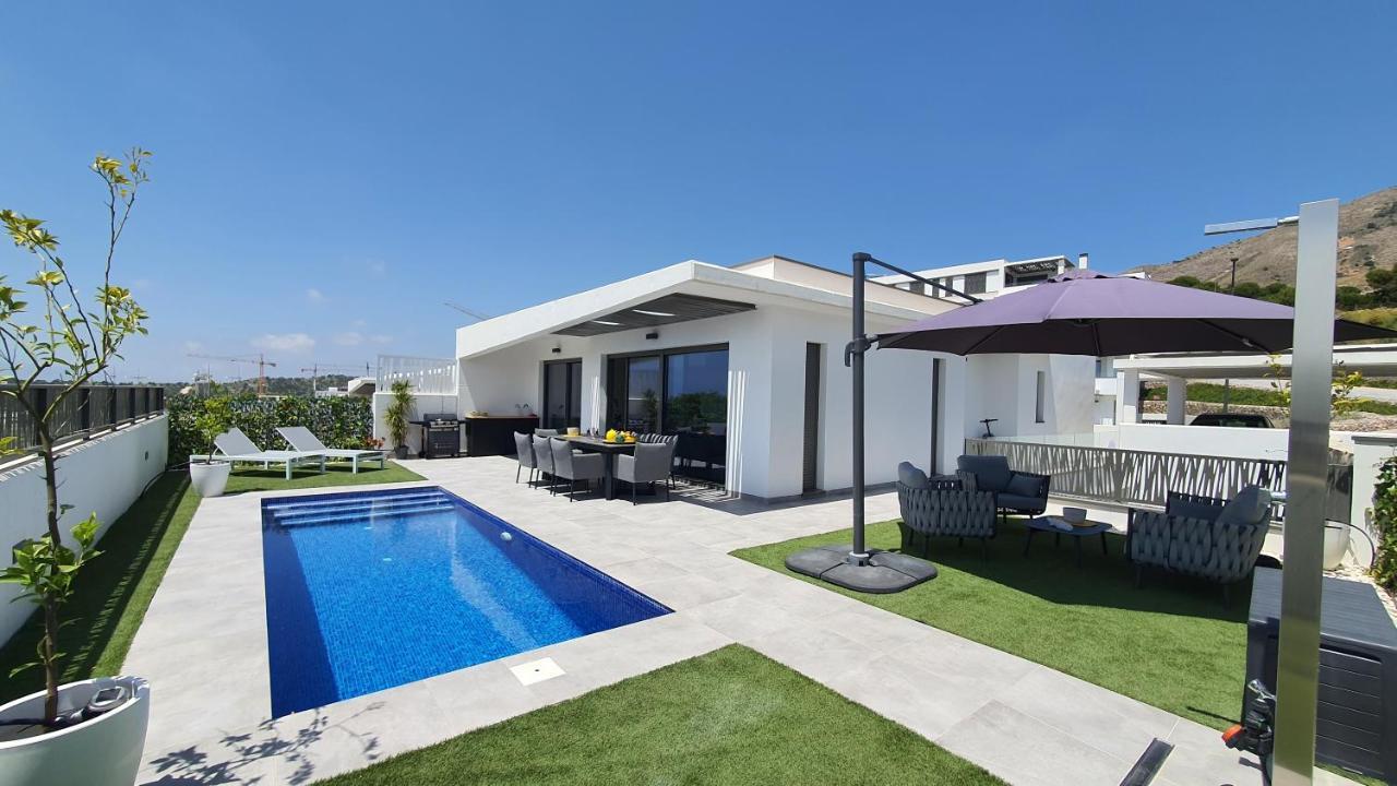 Pool & Snooker Villa Finestrat Luaran gambar