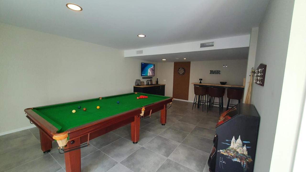Pool & Snooker Villa Finestrat Luaran gambar